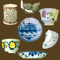 Thumbnail images of different types of Painted ware.